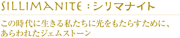 不老不死の石:シリマナイト